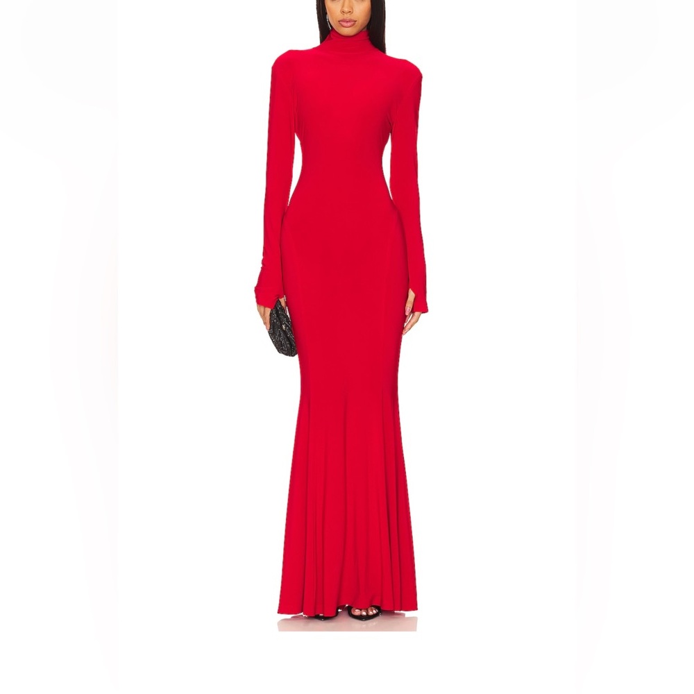 Norma Kamali REVOLVE TURTLE FISHTAIL GOWN